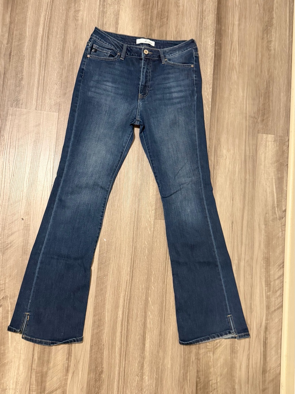 Levi's Indigo Bootcut Jeans with Subtle Fade